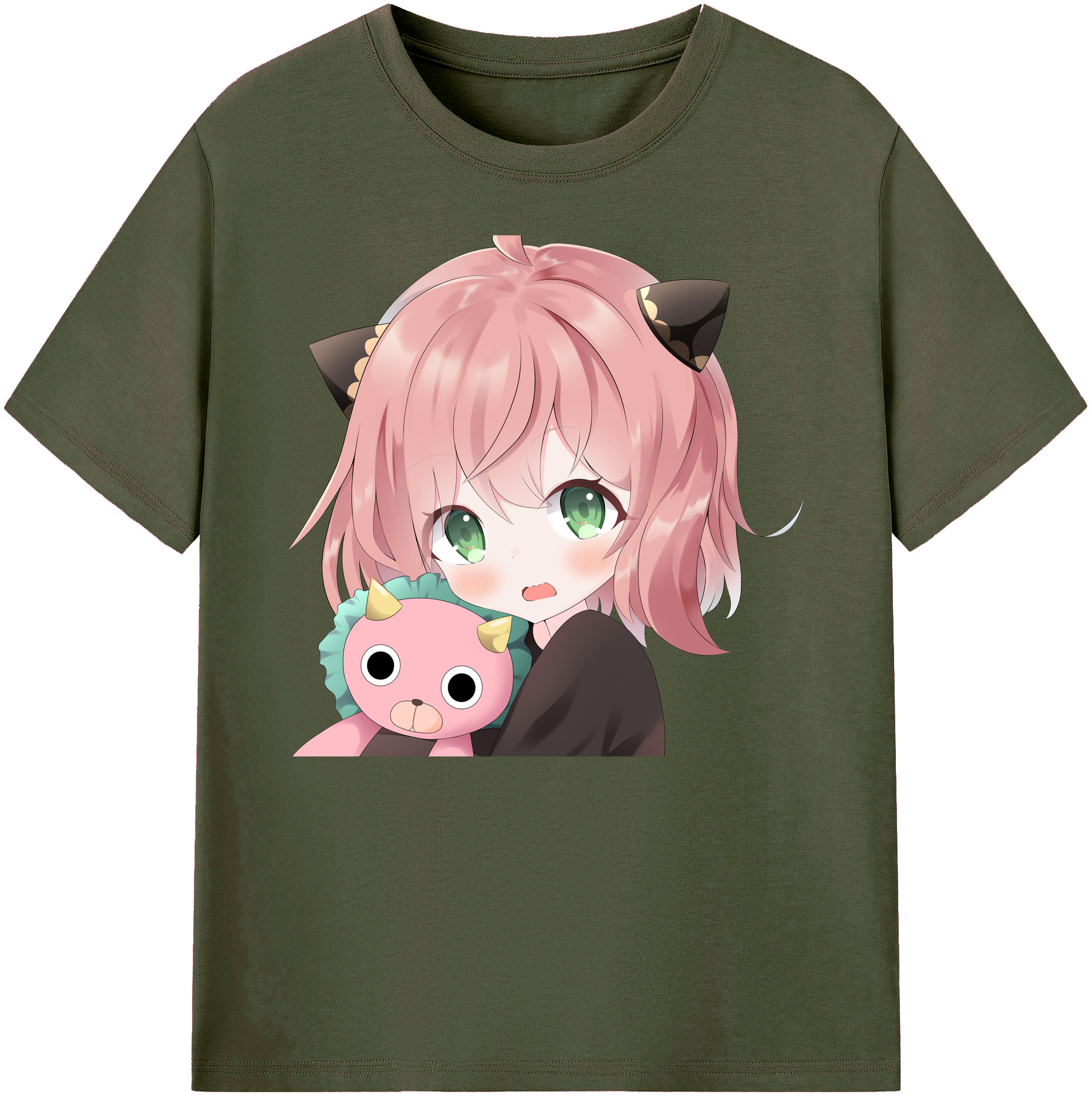 （画像用） SPY×FAMILY间谍家家酒 綿100％ メンズ半袖Tシャツ｜肌触りやわらか＆通気性